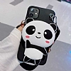 iPhone 12 / 12 Pro 6.1 in Czdanl Boyun Askl Panda Klf - Resim: 1