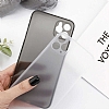 Eiroo Ghost Thin iPhone 12 Mini 5.4 in Ultra nce Mavi Rubber Klf - Resim: 5
