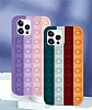 iPhone 12 / 12 Pro 6.1 in Push Pop Bubble Yeil Klf - Resim: 11