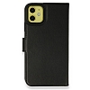 iPhone 12 Czdanl Kapakl Siyah Deri Klf - Resim: 1