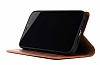 iPhone 12 Gerek Deri Multi Czdan Kahverengi Klf - Resim: 1