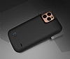 iPhone 13 Pro Max 6000 mAh Bataryal Siyah Klf - Resim 2