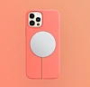 iPhone 12 Mini 5.4 in MacSafe zellikli Lansman Beyaz Klf - Resim: 7