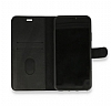 iPhone 12 Mini Czdanl Kapakl Siyah Deri Klf - Resim: 3