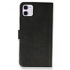 iPhone 12 Mini Czdanl Kapakl Siyah Deri Klf - Resim: 1