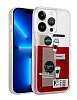 iPhone 12 Pro Kahve Figrl Sulu Krmz Silikon Klf