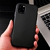 iPhone X / XS Karbon Siyah Silikon Klf - Resim: 3