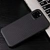 iPhone X / XS Karbon Siyah Silikon Klf - Resim: 2