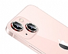 iPhone 13 Mini Crystal Tal Krmz Kamera Lensi Koruyucu