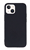 iPhone 13 Mini 5.4 in Mat Siyah Silikon Klf