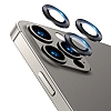iPhone 13 Pro / 13 Pro Max CL-02 Siyah Kamera Lens Koruyucu