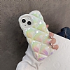 iPhone 13 Pro Max 3D Glitter Elmas Beyaz Silikon Klf - Resim: 1
