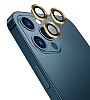iPhone 13 Pro Max Gold Metal Kamera Lens Koruyucu