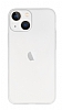 iPhone 13 Ultra nce Beyaz Tulu effaf Klf