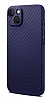 iPhone 14 Plus Gizli Magsafe Ultra nce Karbon Lacivert Klf