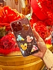 iPhone 14 Pro Max Dondurma Figrl Simli effaf Silikon Klf - Resim: 1