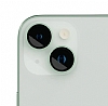 iPhone 15 Metal Yeil Kamera Lens Koruyucu - Resim 1