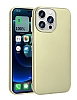 iPhone 15 Pro Max Mat Gold Silikon Klf