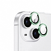 iPhone 15 Safir Metal Yeşil Kamera Lens Koruyucu