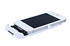 iPhone 4 / 4S Bataryal Silver Klf - Resim 2