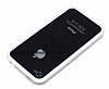 iPhone 4 / 4S Bumper ereve Beyaz Klf - Resim 3