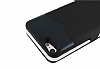 iPhone SE / 5 / 5S / 5C Bataryal Kapakl Siyah Klf - Resim 4