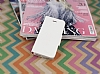 Eiroo iPhone SE / 5 / 5S ift Renk Kapakl Beyaz ve Krmz Deri Klf - Resim 4