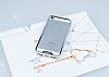 iPhone SE / 5 / 5S Tal Metal Bumper ereve Silver Klf - Resim: 1