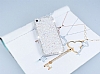 iPhone SE / 5 / 5S Tal Beyaz Rubber Klf - Resim: 1