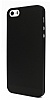 iPhone SE / 5 / 5S Ultra nce Siyah Rubber Klf - Resim: 3