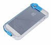 iPhone SE / 5 / 5S USB Lightning Kablolu Mavi Rubber Klf - Resim 8