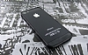 iPhone SE / 5 / 5S Silikon Bumper Siyah ereve Klf - Resim 1