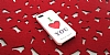 iPhone SE / 5 / 5S Love Crystal Beyaz Sert Rubber Klf - Resim: 3