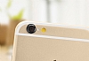 iPhone 6 / 6S Siyah Kamera Lensi Koruyucu - Resim 3