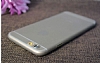 iPhone 6 / 6S Kamera Korumal Ultra nce effaf Siyah Rubber Klf - Resim: 1