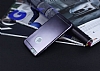 iPhone 6 / 6S Metalik Siyah Silikon Klf - Resim: 2