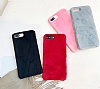 iPhone 6 / 6S Pelu Siyah Rubber Klf - Resim: 7
