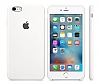 iPhone 6 Plus / 6S Plus Orjinal Beyaz Silikon Klf - Resim: 1