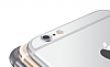 iPhone 6 Plus / 6S Plus Gri Kamera Lensi Koruyucu - Resim 1