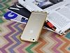 iPhone 6 / 6S Silikon Bumper ereve Gold Klf - Resim 2