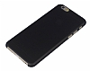 iPhone 6 / 6S Ultra nce Siyah Rubber Klf - Resim 1