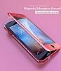iPhone 7 / 8 360 Derece Koruma Manyetik Beyaz Cam Klf - Resim 3