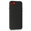 iPhone SE 2022 Siyah Silikon Klf - Resim: 2