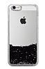 iPhone SE 2022 Sulu Simli Siyah Silikon Klf