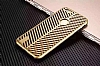iPhone 7 ift Katmanl Delikli Gold Rubber Klf - Resim: 1