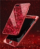 iPhone 7 Plus / 8 Plus 360 Derece Koruma Desenli Manyetik Cam Siyah Klf - Resim 2