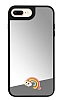 iPhone 7 Plus / 8 Plus Gkkua Figrl Aynal Silver Rubber Klf