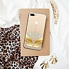 iPhone 7 Plus / 8 Plus Gold Crown Tal Klf - Resim 1