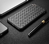 iPhone 7 Plus / 8 Plus Hasr Desenli Siyah Silikon Klf - Resim: 7