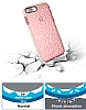 iPhone 7 Plus / 8 Plus Prizma effaf Pembe Silikon Klf - Resim: 3